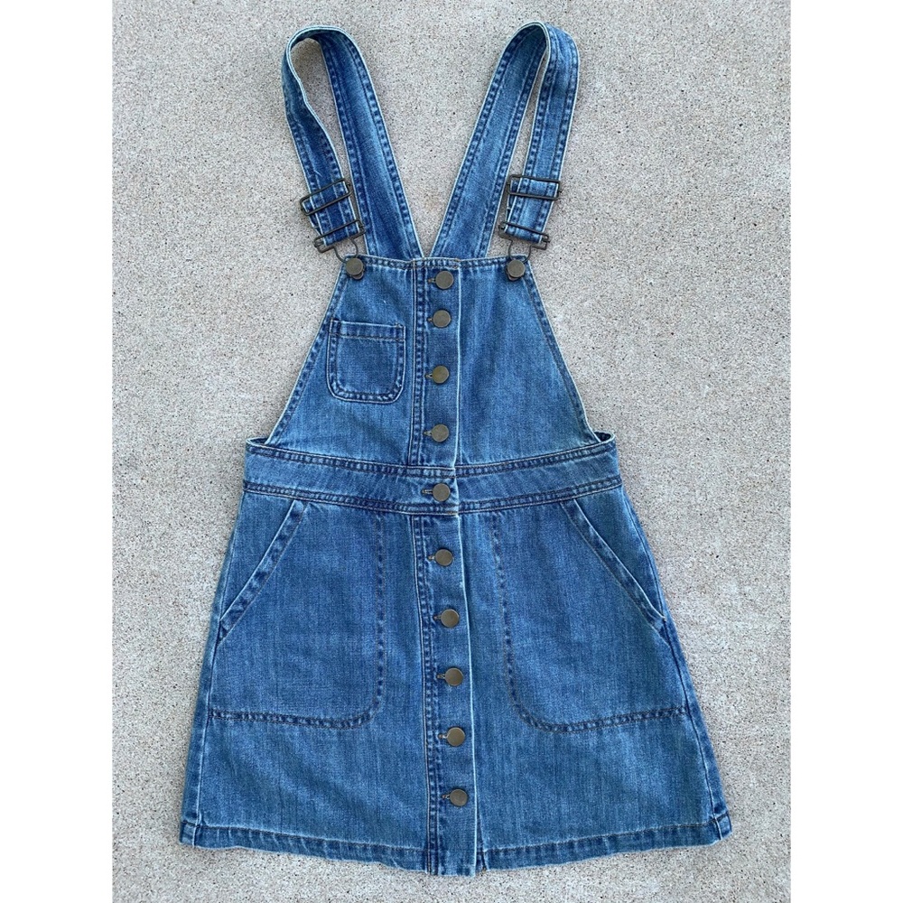Forever 21 denim overall dress
